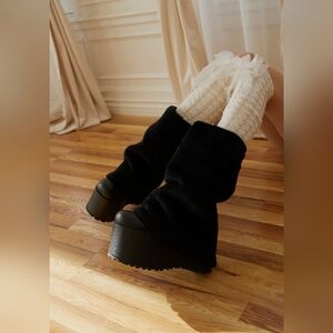 Sugar Thrillz Snuggle Wonderland Platform Boots